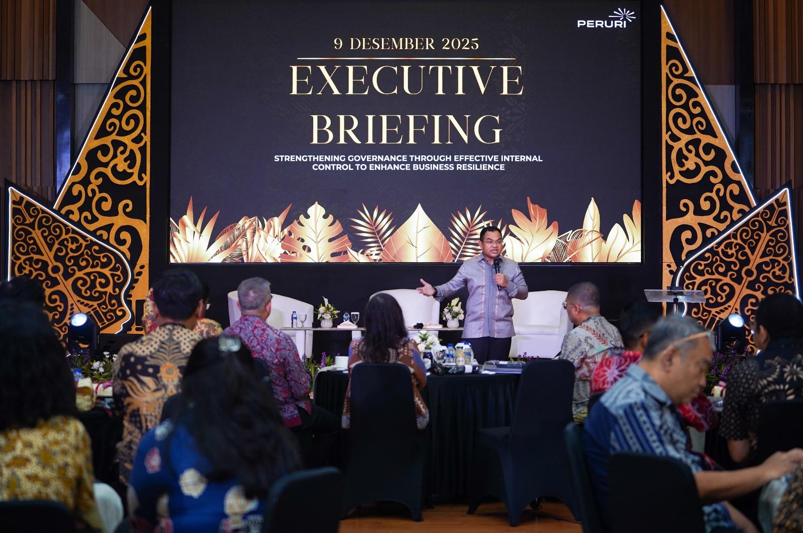 BP-BUMN Tegaskan Dukungan untuk Transformasi PERURI, Tedi Bharata Beri Arahan Strategis di Executive Briefing