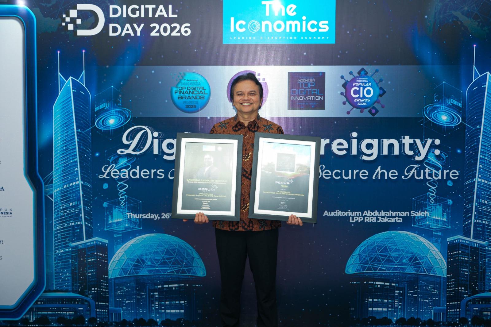 Komitmen pada Transformasi Digital, PERURI Borong Dua Penghargaan Bergengsi di Ajang Digital Day 2026