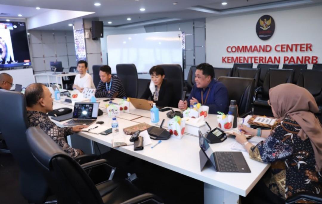 Aktif Berpartisipasi dalam Pengembangan MPP Digital, Peruri Hadiri Rapat Akselerasi Bersama Kementerian PANRB