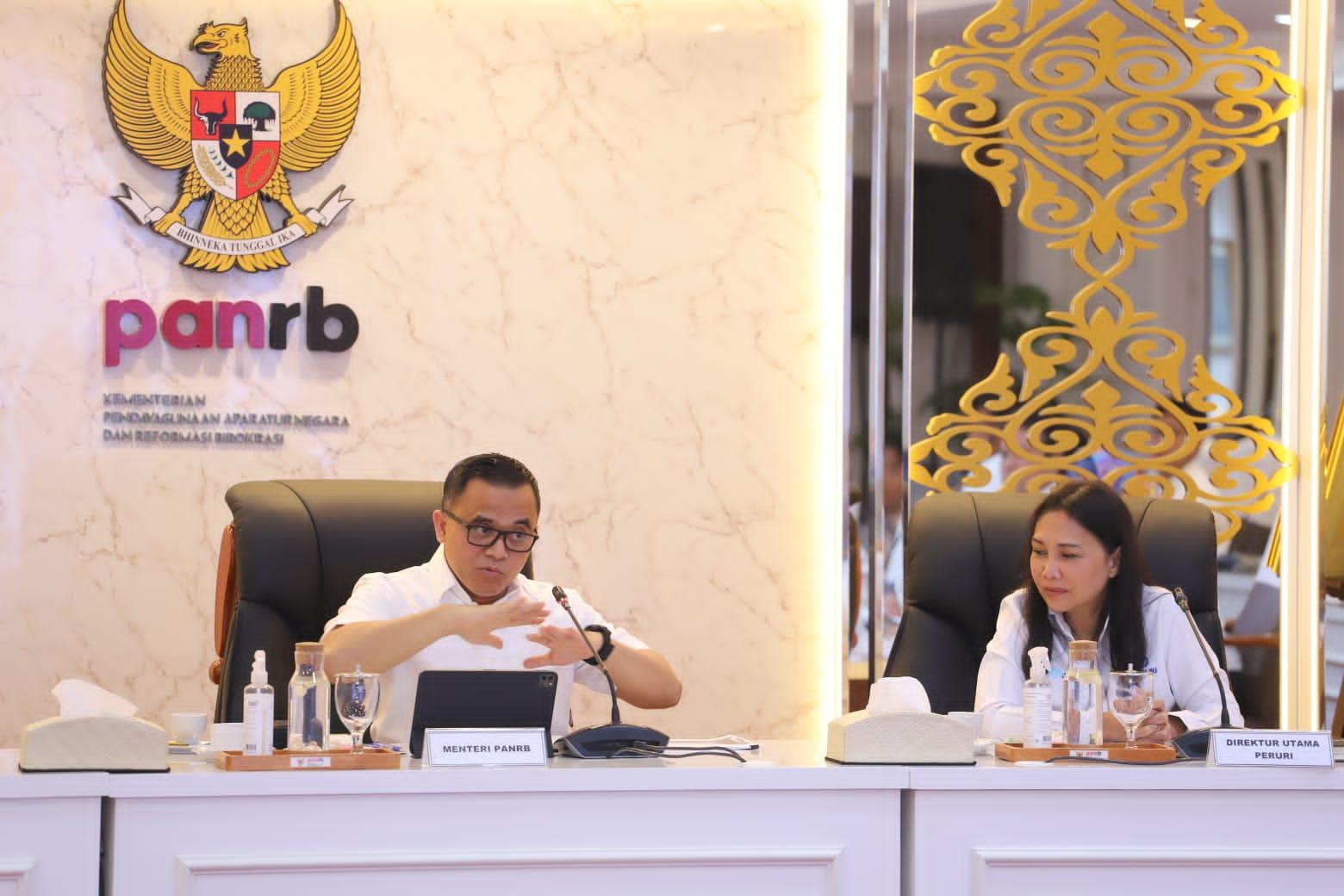 Peruri Menjadi Garda Terdepan Transformasi Digital Pemerintah Sebagai GovTech Indonesia