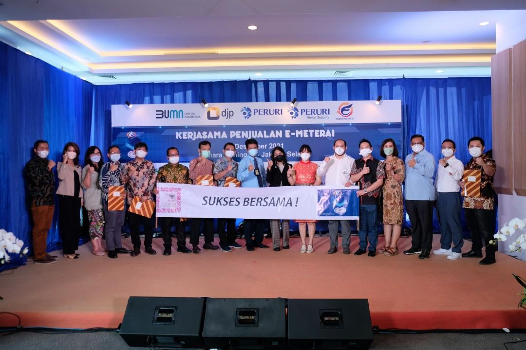 Peruri Digital Security Dukung Implementasi Meterai Elektronik di Lingkungan PT Redphoenix Kreatif Genesis