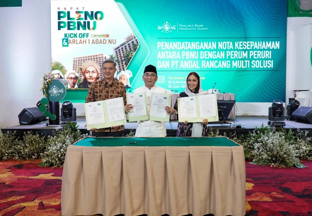Pengurus Besar Nahdlatul Ulama (PBNU) Gandeng Peruri  Terapkan Layanan Digital Security
