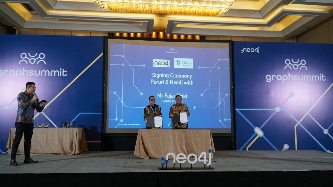 Semakin Perkokoh Layanan Solusi Digital, Peruri Raih Penghargaan Sebagai Distributor Graph Analytic