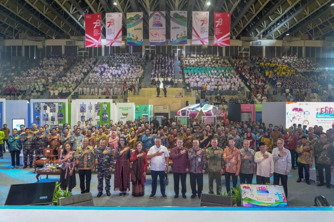 Peruri Jelaskan Proses Pembuatan Uang Rupiah di Acara Festival Rupiah Berdaulat Indonesia (FERBI) 2023
