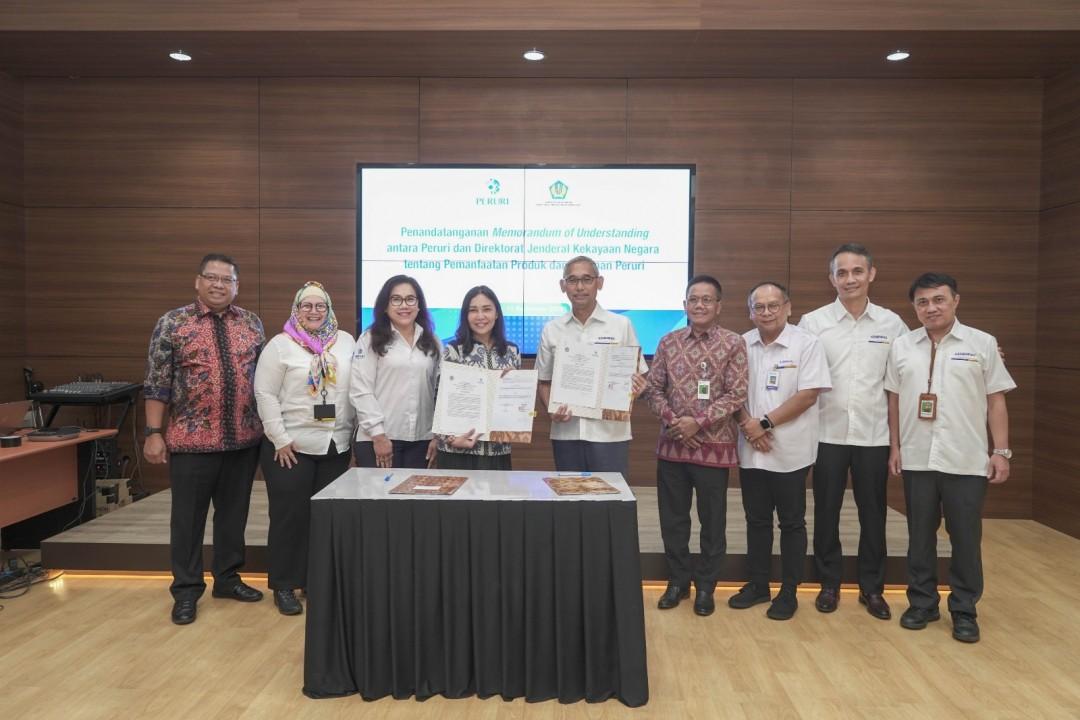 Peruri Jalin Kerja Sama dengan Direktorat Jenderal Kekayaan Negara Terkait Pemanfaatan Layanan Solusi Digital