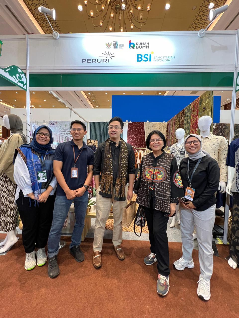 Berkomitmen Ciptakan Ekosistem Bisnis yang Inklusif, PERURI Libatkan UMKM Binaannya Pameran di INACRAFT 2025