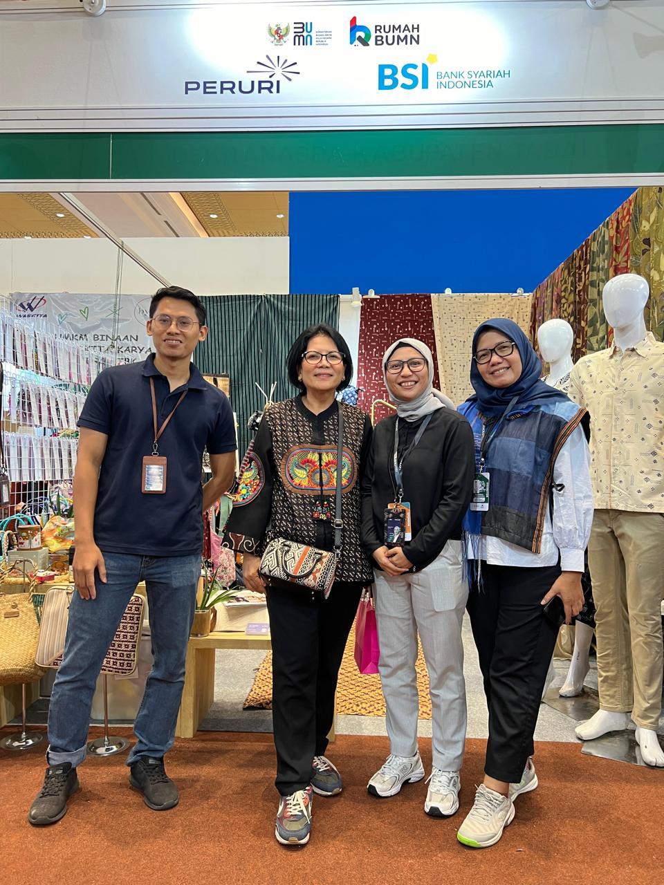 PERURI Bawa UMKM Binaan Pameran di INACRAFT 2025 Guna Memajukan Ekonomi Kreatif Indonesia