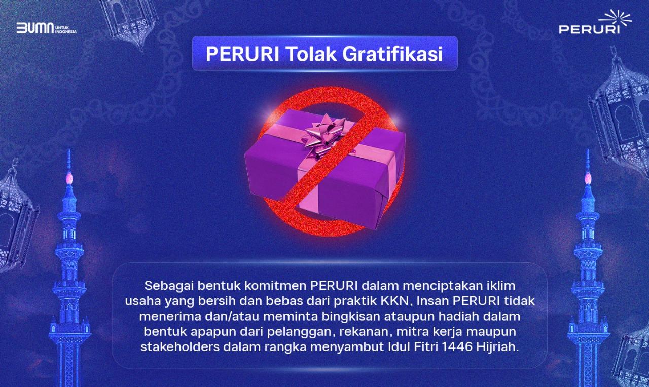 PERURI Tolak Gratifikasi