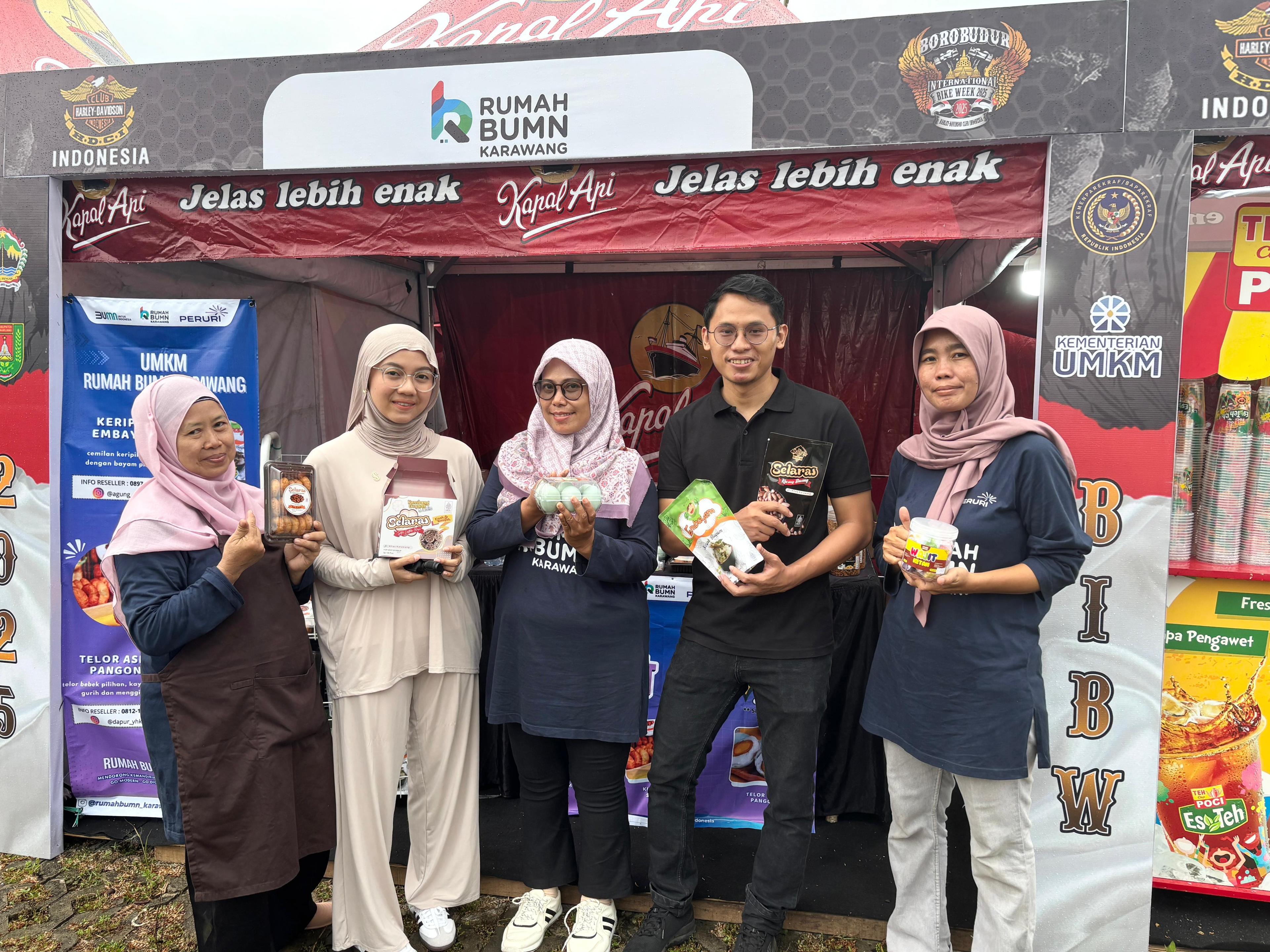 PERURI Dukung UMKM Tembus Pasar Negara Luar Lewat Borobudur Internasional Bike Week 2025