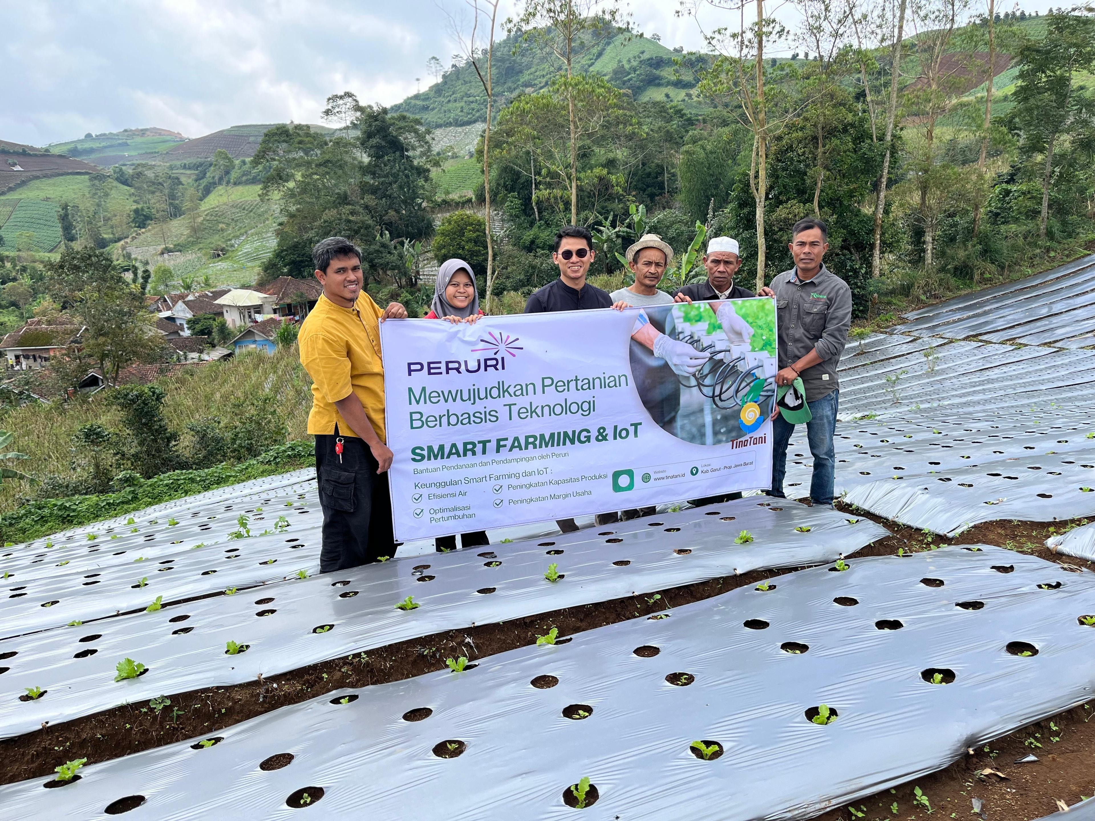 PERURI Terapkan Teknologi Smart Farming dan Internet of Things (IoT) untuk Dongkrak Produktivitas Petani di Garut