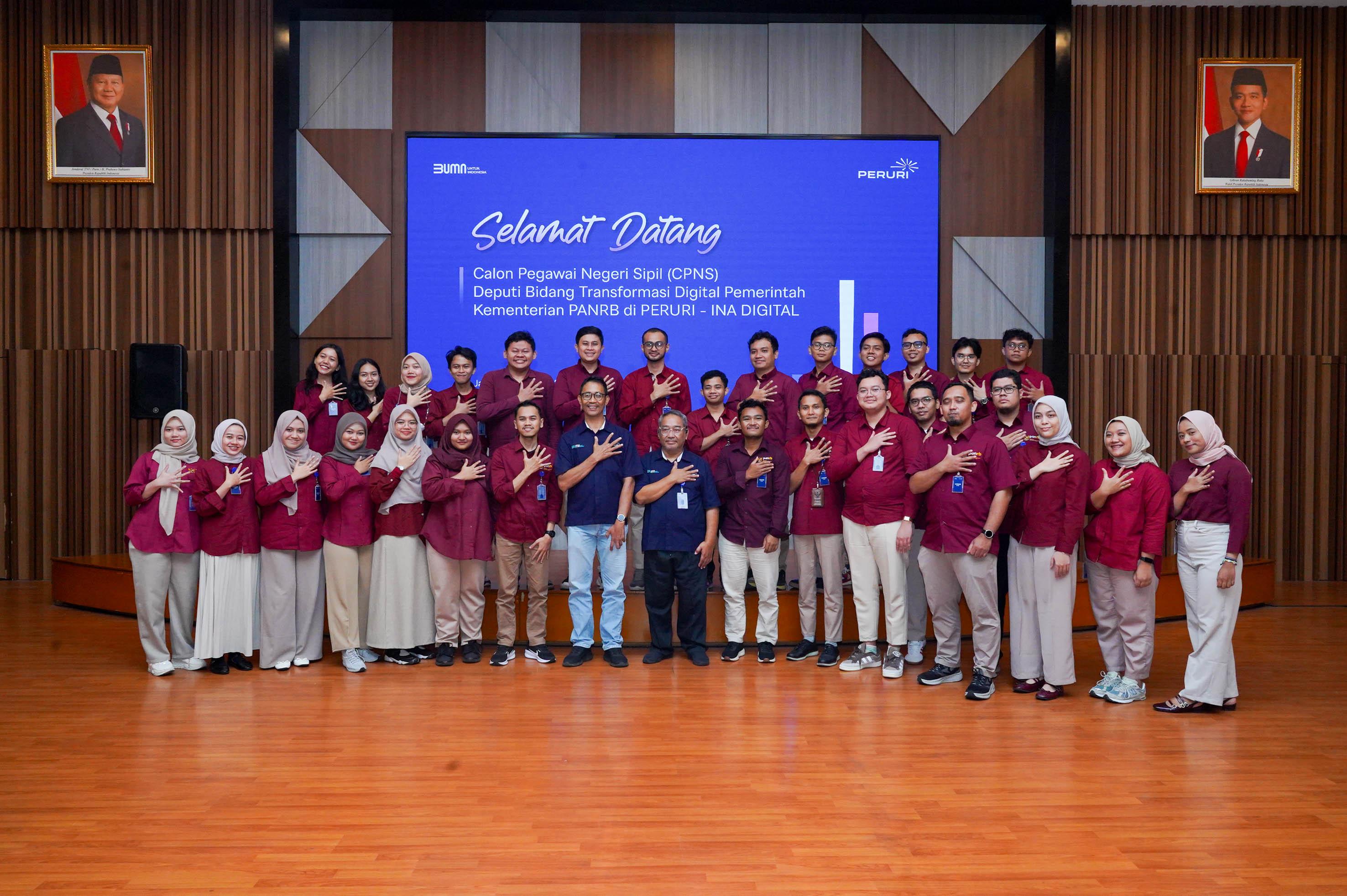 PERURI Kenalkan Peran GovTech Indonesia Kepada CPNS Kementerian PANRB