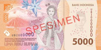 Uang Kertas Pecahan Rp 5.000