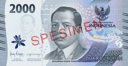 Uang Kertas Pecahan Rp 2.000