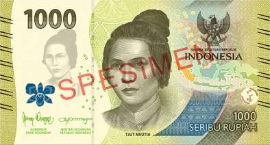 Uang Kertas Pecahan Rp 1.000