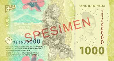 Uang Kertas Pecahan Rp 1.000